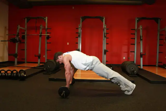 Barbell Ab Rollout 2