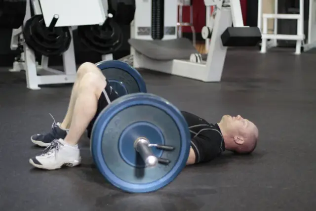 Barbell Glute Bridge 1