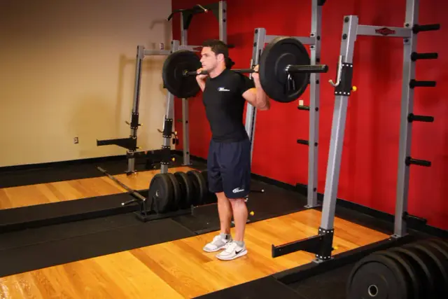 Barbell Lunge 1