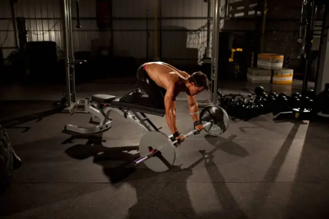 Barbell Rollout from Bench 1