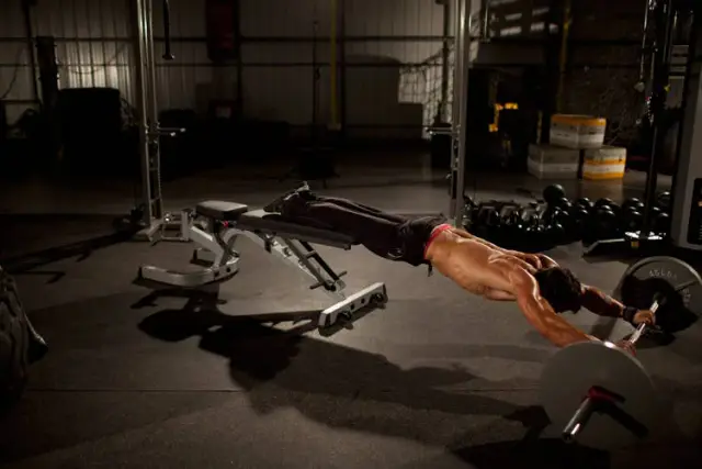 Barbell Rollout from Bench 2