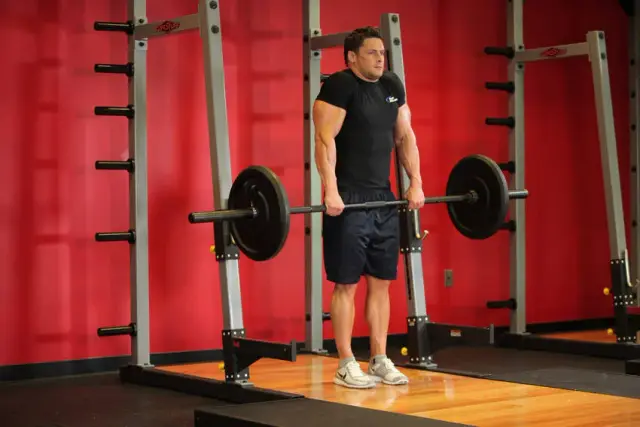Barbell Shrug 2
