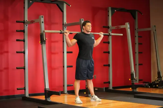 Barbell Side Bend 1