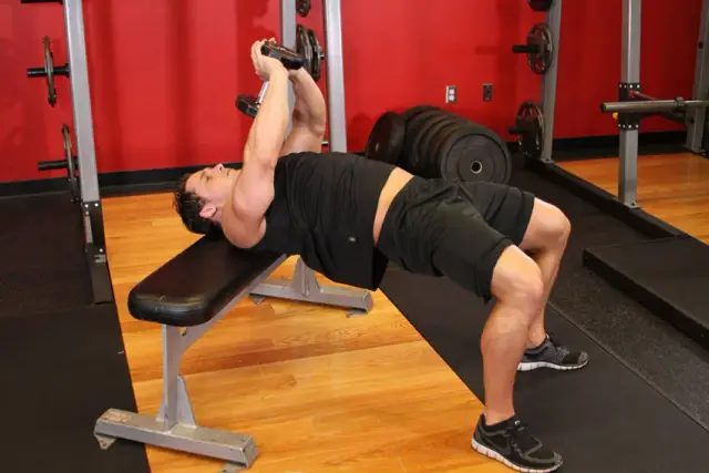 Bent-Arm Dumbbell Pullover 1
