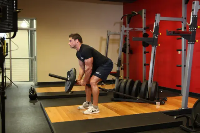 Bent Over Two-Arm Long Bar Row 1