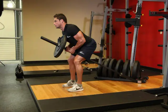 Bent Over Two-Arm Long Bar Row 2
