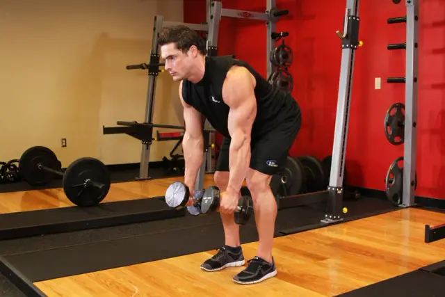 Bent Over Two-Dumbbell Row 1