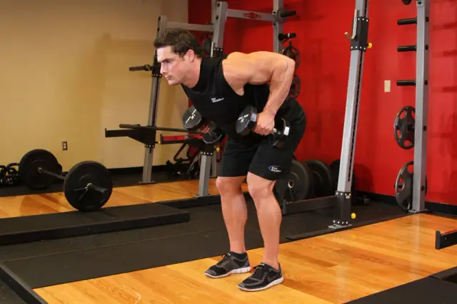 Bent Over Two-Dumbbell Row 2