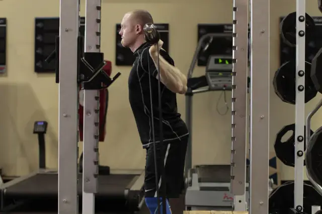Box Squat with Bands 1