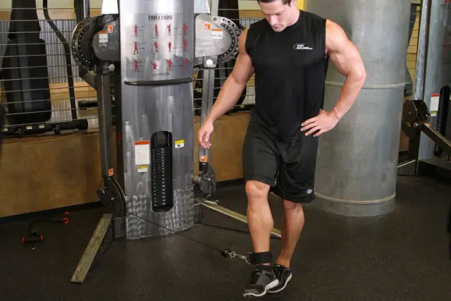 Cable Hip Adduction — End