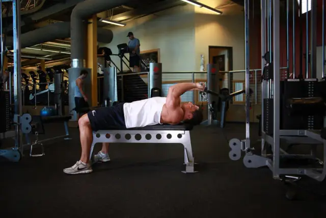 Cable Lying Triceps Extension 1