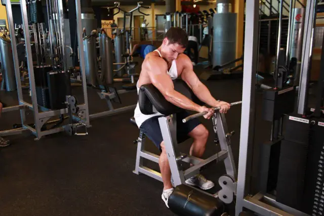 Cable Preacher Curl 1