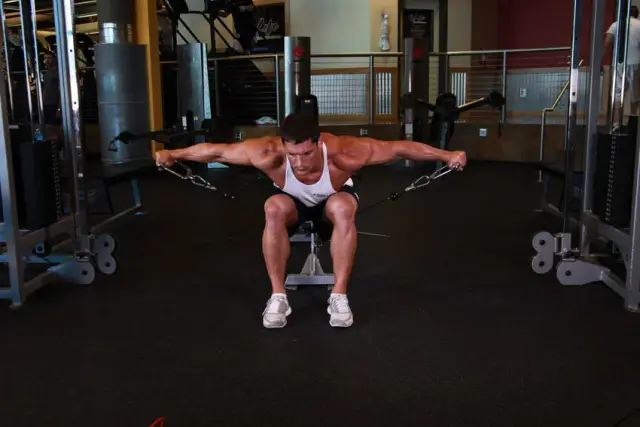 Cable Seated Lateral Raise 2