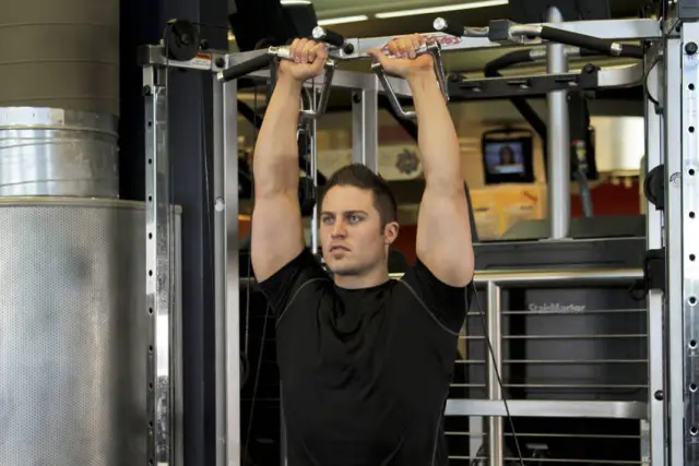 Cable Shoulder Press 2