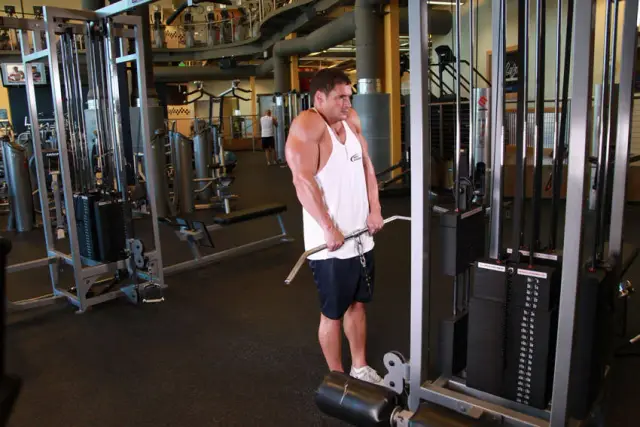 Cable Shrugs 2