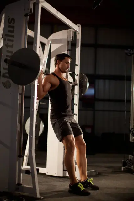 Chair Squat — Start