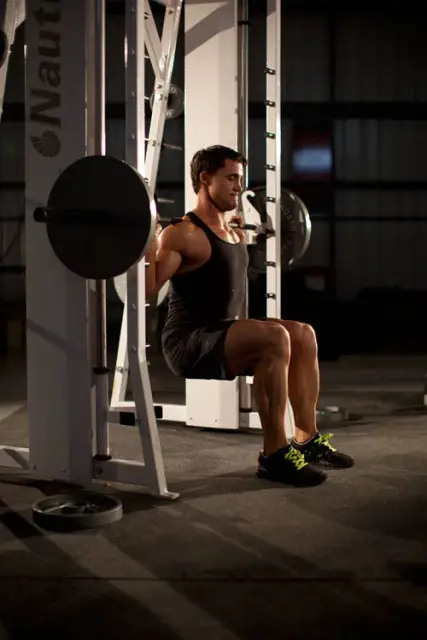Chair Squat — End