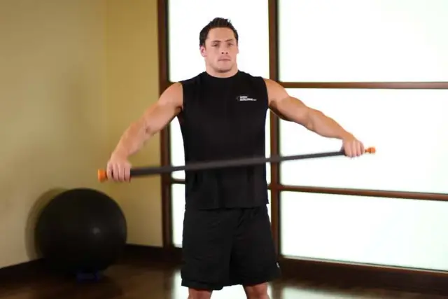 Chest And Front Of Shoulder Stretch 1