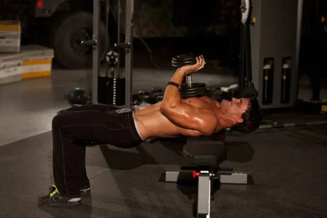 Close-Grip Dumbbell Press 2