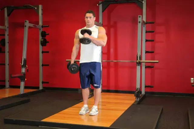 Cross Body Hammer Curl 2