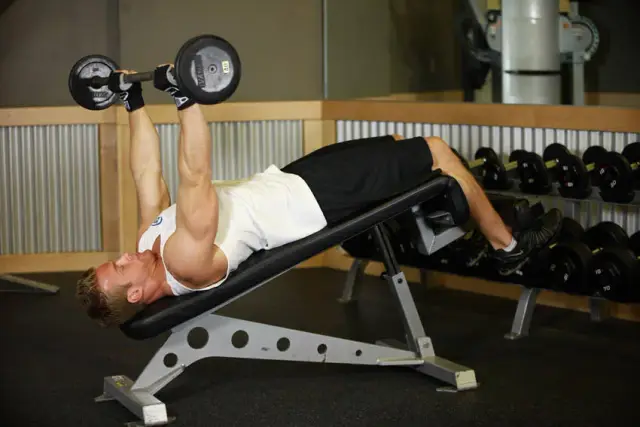 Decline Close-Grip Bench To Skull Crusher 1