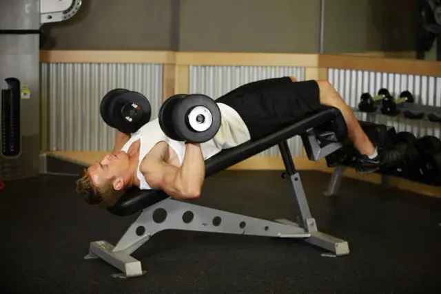 Decline Dumbbell Bench Press 1