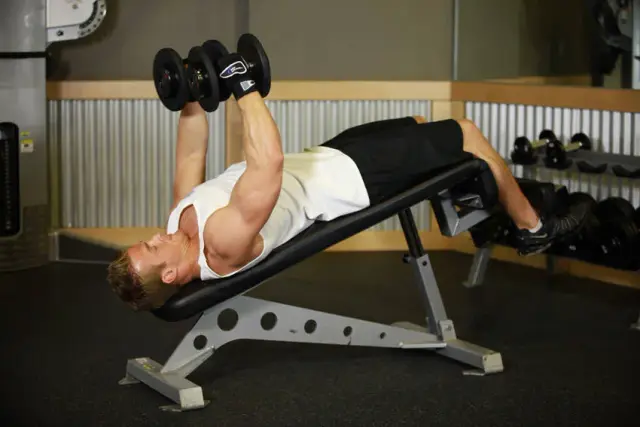 Decline Dumbbell Flyes 1