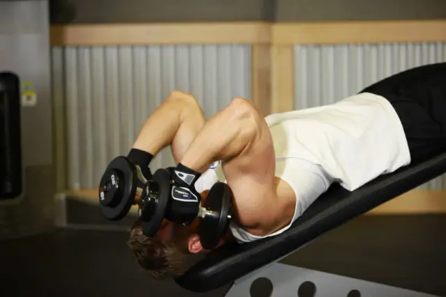 Decline Dumbbell Triceps Extension 2