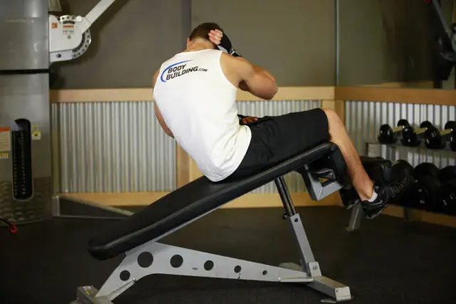 Decline Oblique Crunch 2