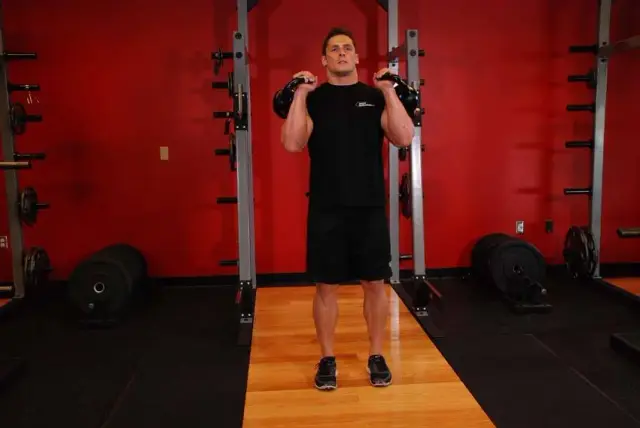 Double Kettlebell Jerk 1