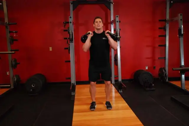Double Kettlebell Jerk 2