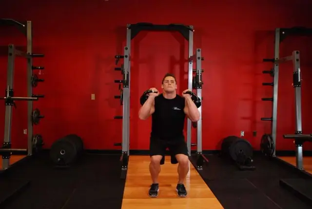 Double Kettlebell Push Press 2