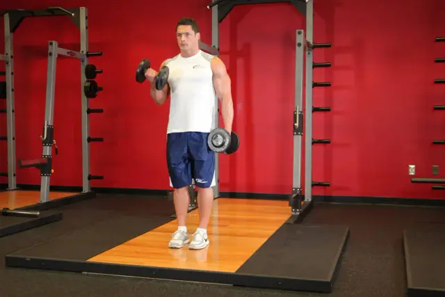 Dumbbell Alternate Bicep Curl 1