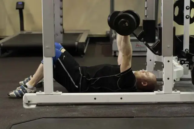 Dumbbell Floor Press 1