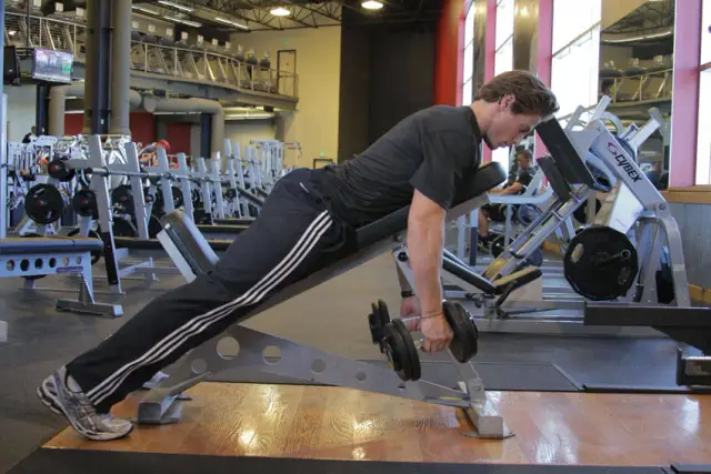 Dumbbell Incline Row 1