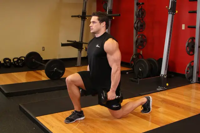 Dumbbell Lunges 2