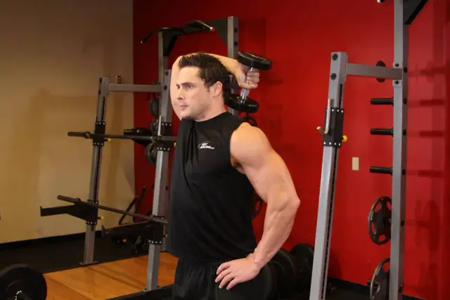 Dumbbell One-Arm Triceps Extension 1