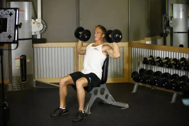 Dumbbell Shoulder Press 1