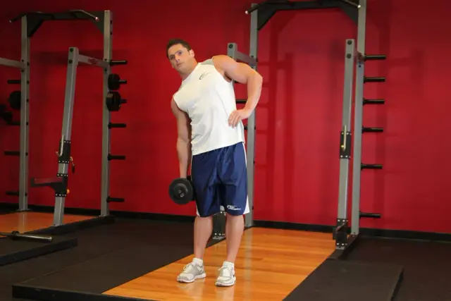 Dumbbell Side Bend 1