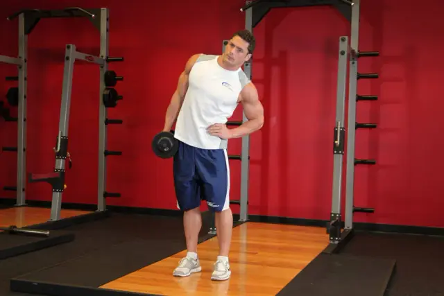 Dumbbell Side Bend 2