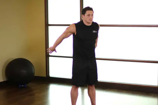 Dynamic Back Stretch 1