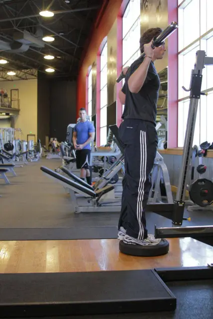 Elevated Back Lunge — Start