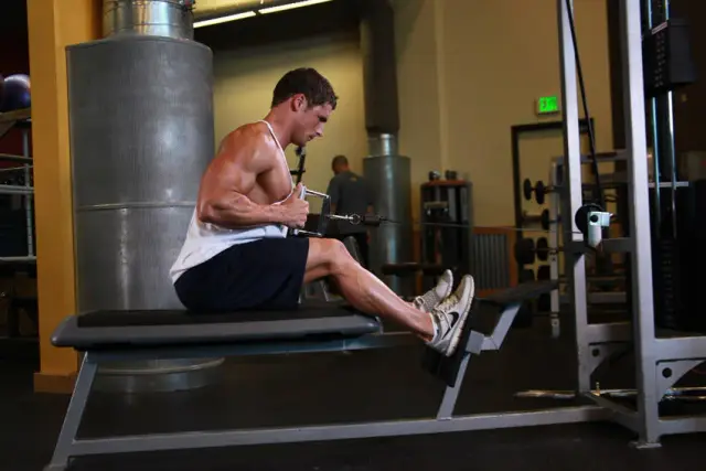 Elevated Cable Rows 2