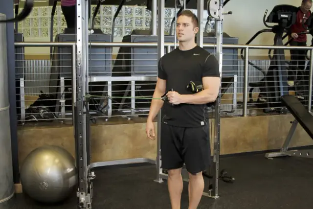 External Rotation with Band — Start