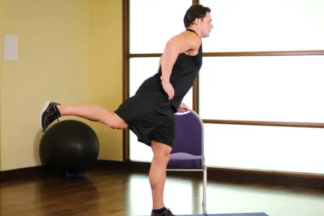Front Leg Raises — End