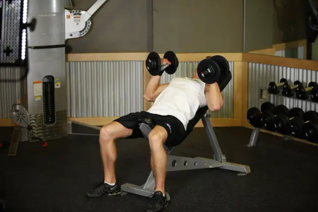 Hammer Grip Incline DB Bench Press 1