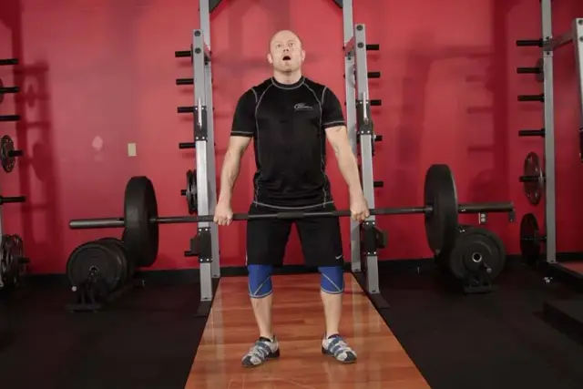 Hang Clean — Start