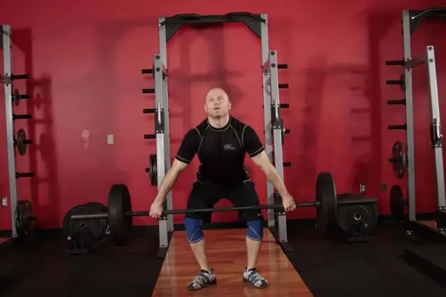 Hang Snatch — Start