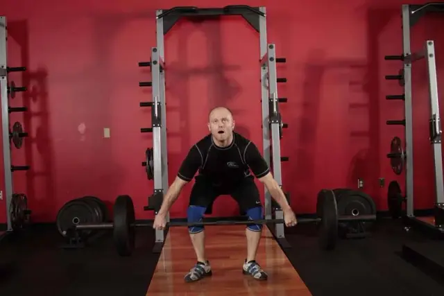 Hang Snatch - Below Knees — Start