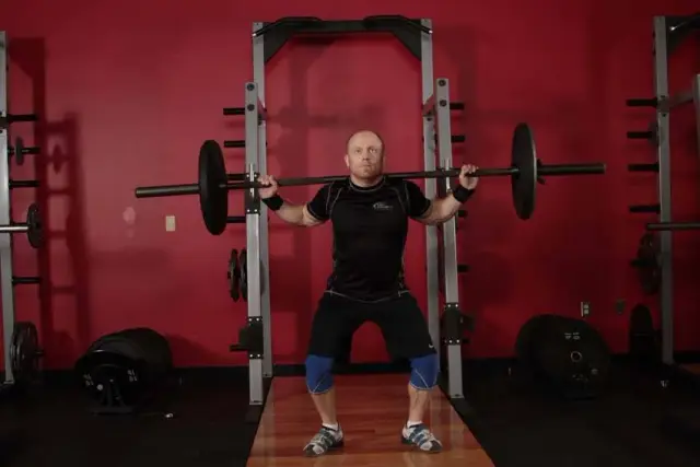 Heaving Snatch Balance — End
